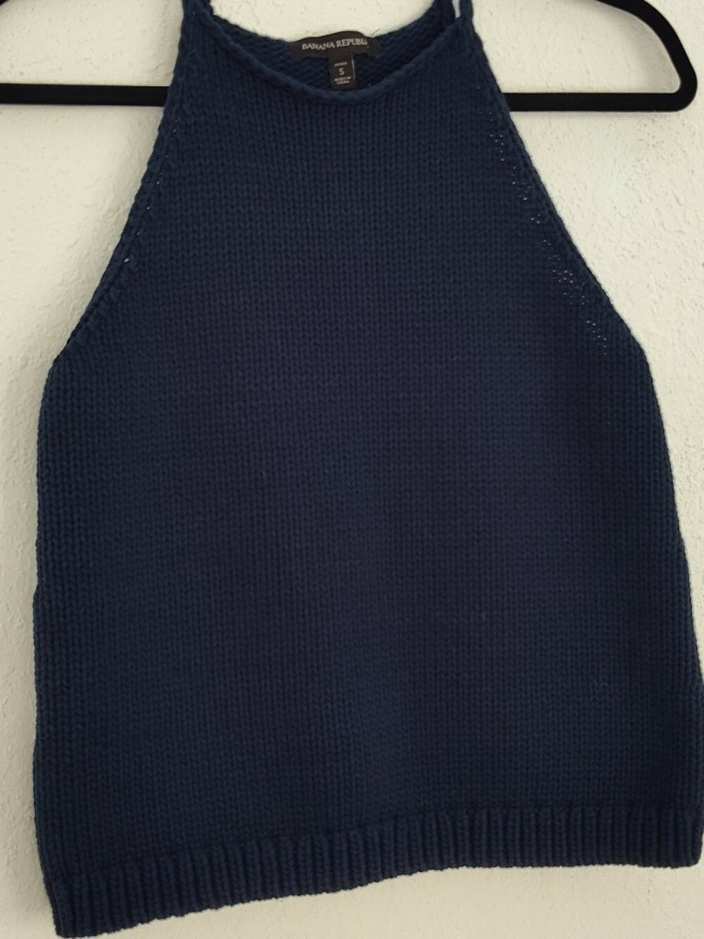 Banana Republic, Crochet Knit Tank Top, S